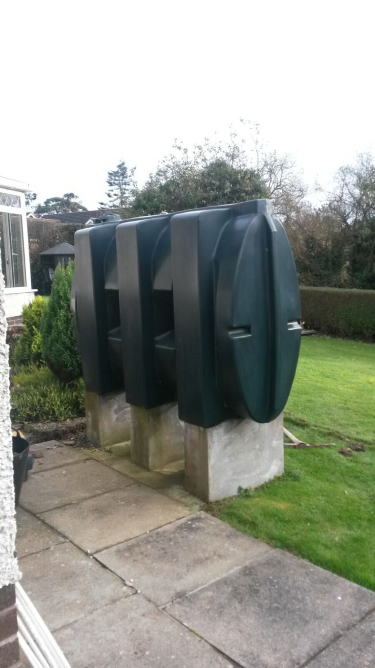 replacementoiltankinstallation1 Knockbracken Oil Tanks