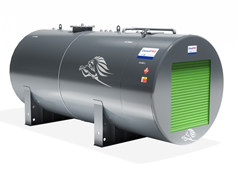 DieselPRO Cylindrical Storage and Dispensing Steel Bunded Tank 10000 litres