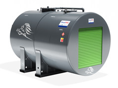 DieselPRO Cylindrical Storage and Dispensing Steel Bunded Tank 5000 litres